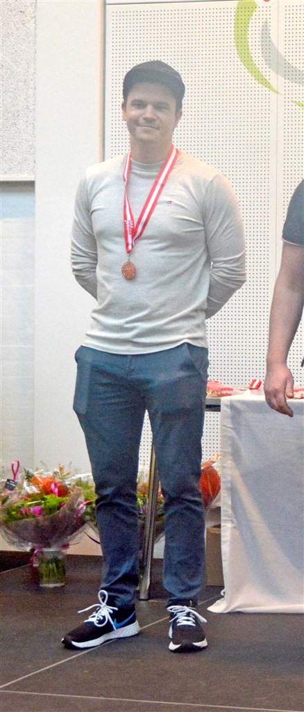 MNJ'eren Thomas Vigh Sørensen har holdt en lille konkurrencepause i efteråret 2021. For inden nåede han at score JFM-bronze med Mads Hasselbalch og Kristine Bitsch som co-drivere.
(Foto: Åge Keseler Kirketerp)